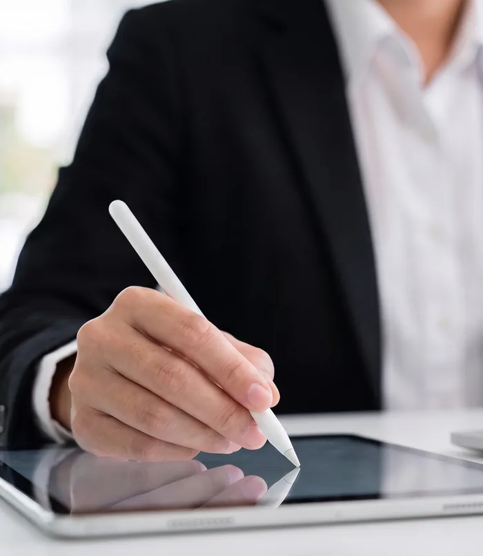 Contrat d'entretien signé en ligne par le client